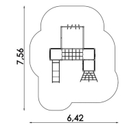 Jeu multi tours tous petits - Aire de jeux conforme EN1176 - Référence BT11306_5