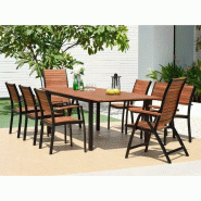 Table de jardin extensible flamingo bois d'eucalyptus – MTF – rectangulaire – 2nab2155_5