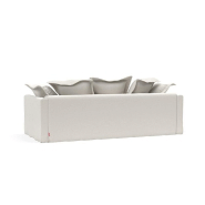 INNOVATION LIVING - Canapé design Pascala convertible lit 200x140 cm - Tissu Vivus Dusty Off White - Élégance et durabilité_5