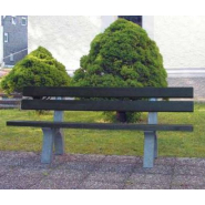 Banc public Piccadilly en matière Hanit - classique et élégant_5