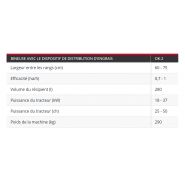 Bineuse agricole avec dispositif de distributeur d'engrais - Tehnos - largeur entre les rangs 60-75 cm_5