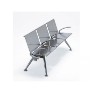 Sièges sur poutre en métal perforé - ULISSE - Design élégant et ergonomique pour espaces collectifs_5