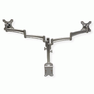 VALUE Bras double LCD, 4 points, fixation sur table, réglage séparé en hauteur_5