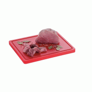 Planche à découper PRO 32x26 W-R A120528 Bartscher - Rouge_5