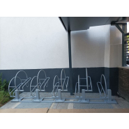 Support 1 vélo VelOne - Spécial petit trottoir - Anti-chute et gain de place_6