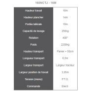 160nctj-16m - nacelle sur tracteur agricole - thomas - hauteur travail : 16m_5