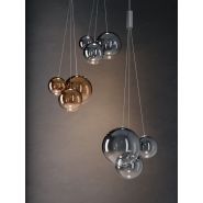 Suspension en verre soufflé RANDOM - Diffuseurs LED en 6 tailles et 7 coloris_5