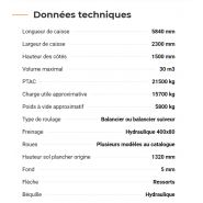 Benne agricole Rollfarm 5830, solution de transport robuste et efficace pour ensilage et grains