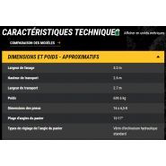 Faneuse TE170 Vermeer - Largeur de fanage 5,2 m - Conception compacte et hydraulique_5