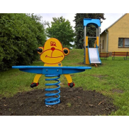 Toboggan avec bac à sable inférieur - Acier inoxydable et PEHD - Référence BT12013 - Conforme EN1176_5