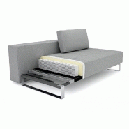 Canapé gigogne design Cassius Deluxe Excess Lounger - Innovation Living - Convertible lit 155x200 cm - Blue Mixed Dance_5
