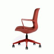 Fauteuil de Bureau Izao : Design Contemporain et Ergonomie Intuitive - Terracotta - SM1_5