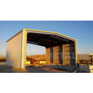 Entrepôt modulaire gamme Ecorapid - structure métallique préfabriquée pour chantiers, dépôts ou centres de production - Cualimetal_5