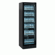 Vitrine réfrigérée noire - finition élégante - SCU1425 FRAMELESS - porte vitrée réversible et froid ventilé_5