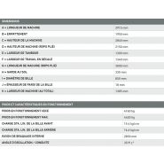 Compacteur tandem ARX 40-2 Ammann - Poids d'exploitation 4160 kg - Largeur de bille 1300 mm - Moteur Kubota conforme normes européennes_5