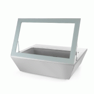 Vitrine de table réfrigérée 8xGN1/6 négative 77L HENDI_5