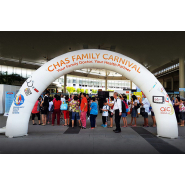 Arche publicitaire étanche et gonflable à l'air, sans soufflerie - idéale pour événements sportifs_5