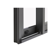 Baie vitrée coulissante en aluminium sur mesure avec seuil pour PMR - NÉVA_5