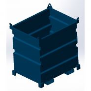 Benne a retournement 1000l  civtr_5