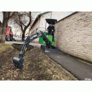 Mini Pelle LITHIUM Everun ERE12E + 3 Godets Offerts - Zero Emission_5
