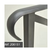 Barrière main courante HERITAGE en acier peint sur zinc - Longueur 800 ou 1500 mm - Plusieurs configurations possibles_5