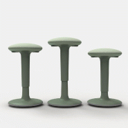 Tabouret de bureau ergonomique DOT - Vert 710_5
