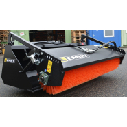 Godet balayeur industriel Emily Clean - ramassage de tout type de déchets - adaptable et équipé de balai polypropylène_5