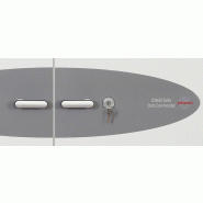 Armoire forte ignifuge 2 H - 2 étagères 5 plateaux multimedia - PHOENIX DATA COMMANDER DS4623 - serrure électronique_5