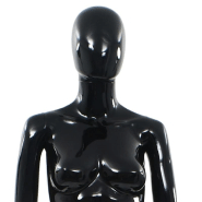 Vidaxl mannequin femme corps complet base verre noir brillant 175 cm 142929_5