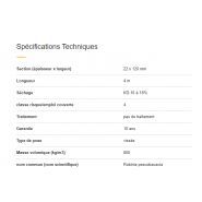 Lam257 - Lames de terrasses en bois de robinier - Deck-linea - Section 22 x 120 mm_5