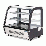 Vitrine de comptoir réfrigérée économe en énergie Série G noire 120L - Polar - GP292_5