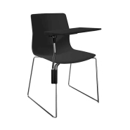 Chaise empilable avec dossier flexible, forme organique et patins en téflon - Four®Sure 44_5