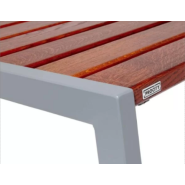 Ensemble de pique-nique SILAOS - acier et bois - assise et plateau en chêne certifié PEFC - dimensions détaillées_5