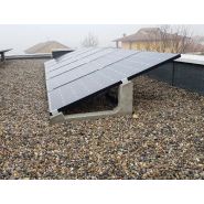 Support photovoltaïque 20° - Au sol ou sur toit terrasse_5