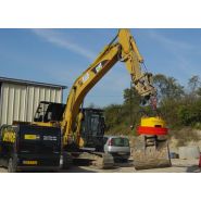 Electro aimants montage dirigé par platine pelles 4 à 70 tonnes_5