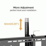 VALUE Support mural TV, distance murale de 47 mm, inclinable,_5