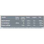 Multicompact dérouleuse équipée pour des applications agricoles variées