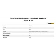 Godet d'excavation à usage normal - caterpillar finance france - 1 400 mm (55 in) - capacité 1.09 m³_5