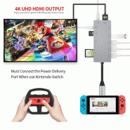 EXSYS EX-1221HM Hub USB 3.2 Gen1 C à 11 ports pour Notebook, Matebook et MacBook_5