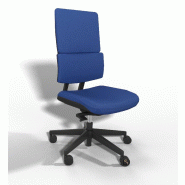 Siège de bureau Wi max avec renfort lombaires - Sokoa - Bleu, Non, Non, Classique_6