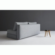 Canapé convertible Innovation Living Osvald - ouverture assistée - couchage 150x200 cm - Twist Granite_5