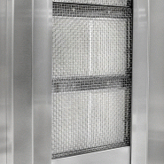 Grill Döner kebab gaz 5 brûleurs max 80 kg avec tôle de protection - moteur en bas_5