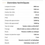 Rollspeed 8844, modèle de benne agricole le plus long de la gamme