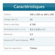 Remorque standard Delaplace avec sécurité sur flèche en cas de rupture