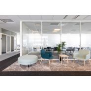 Cloison amovible bord à bord - Omnidec - panneaux mélaminés sans couvre-joints_5