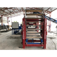 Machine à briquettes PRS-400 - pavés, bordures et blocs creux - semi-automatique, économie d'énergie_5