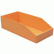 Bac à bec plastique alvéolaire orange - 761505 – 380 x 90 x 105 cm_5