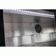Arrière-bar trois portes coulissantes Série G noir 320L GL013 Polar_5