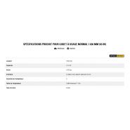 Godet d'excavation à usage normal - caterpillar finance france - 1 650 mm (65 in) - capacité 2.12 m³_5