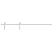 Vidaxl porte coulissante et kit de quincaillerie 100x210 cm pin massif 3203043_5